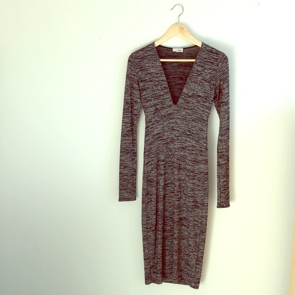 Aritzia midi body con dress - Picture 1 of 1
